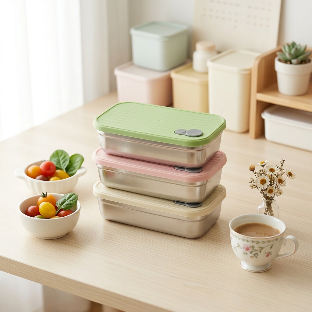 Meal Prep List - Boîte à bento en acier inoxydable,