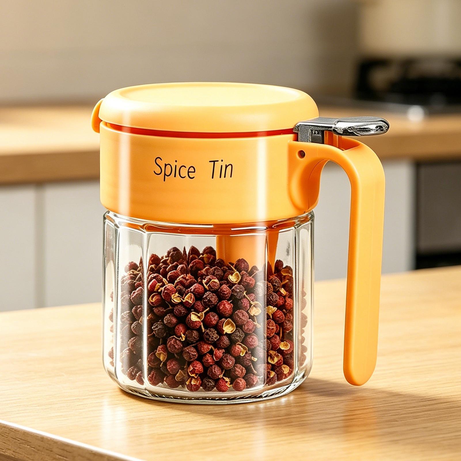 Meal Prep Jars With Lids - Boîte de rangement multifonctionnelle en verre