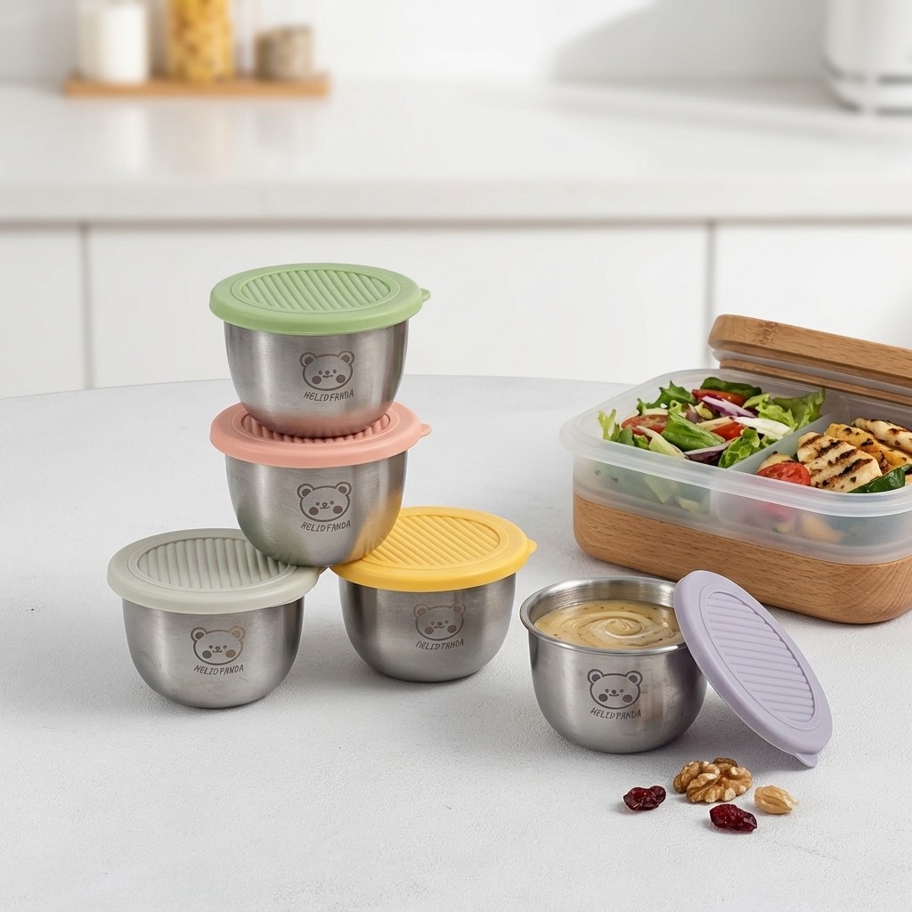 Conteneur à sauce en acier ino - Sauce Dipping Cup avis et prix