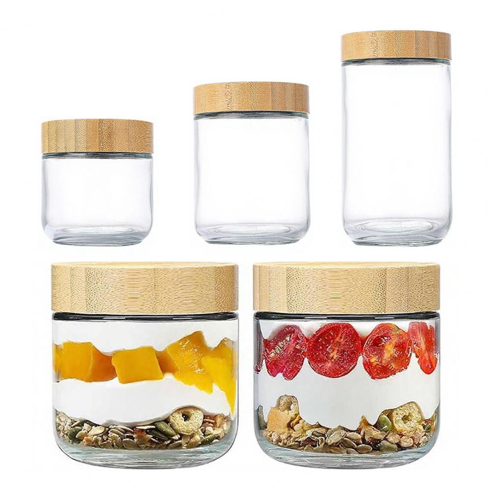 Bocaux de rangement de cuisine - Meal Prep Jars With Lids avis et prix