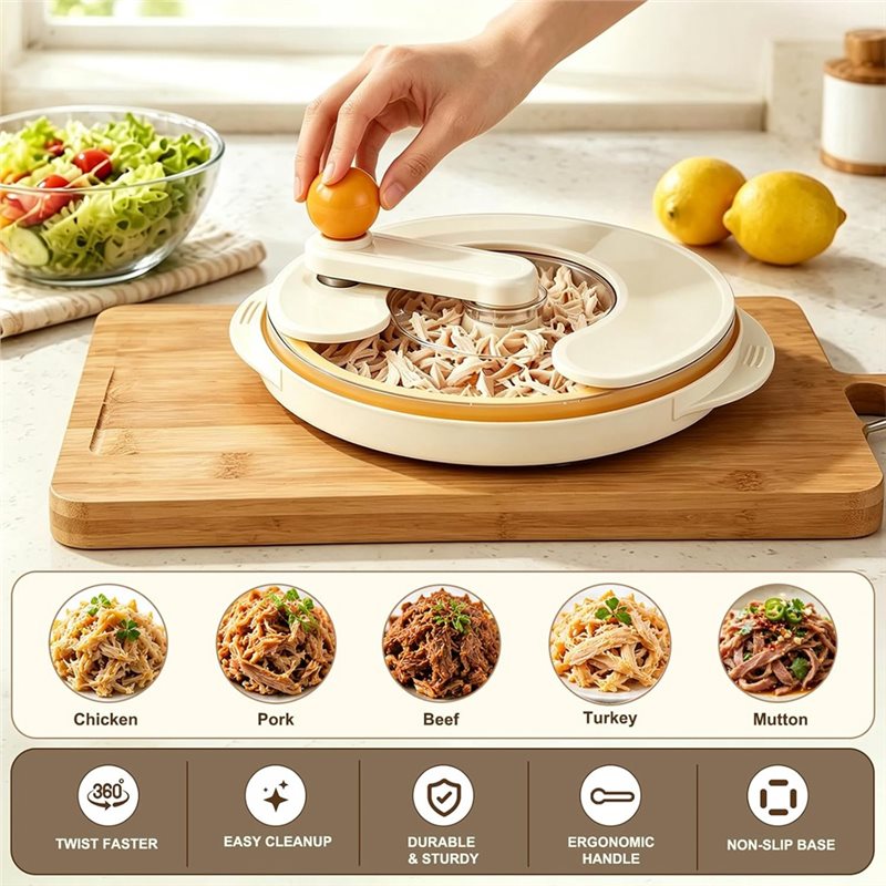 AAAN-Outil manuel pour déchire - Meal Prep Pork avis et prix