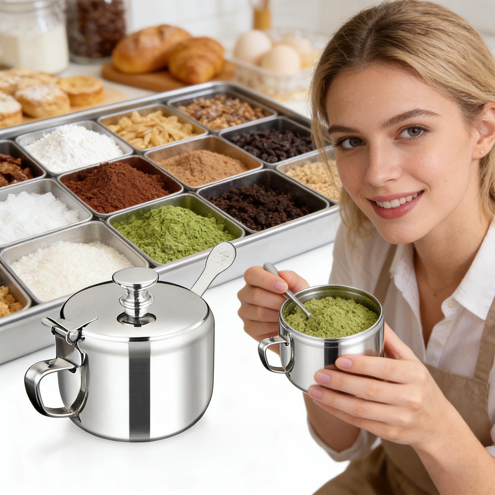 Pot de rangement pour assaison - Meal Prep Jars With Lids avis et prix