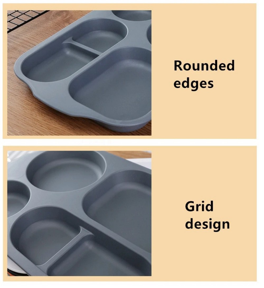 Assiette réutilisable à 5 comp - Meal Prep List avis et prix