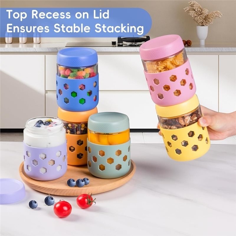 AB66-1Set Pots à porridge de n - Meal Prep Jars With Lids avis et prix