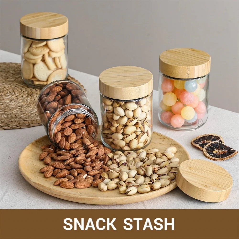 Lot de 4 pots en verre de 16 o - Meal Prep Jars With Lids avis et prix
