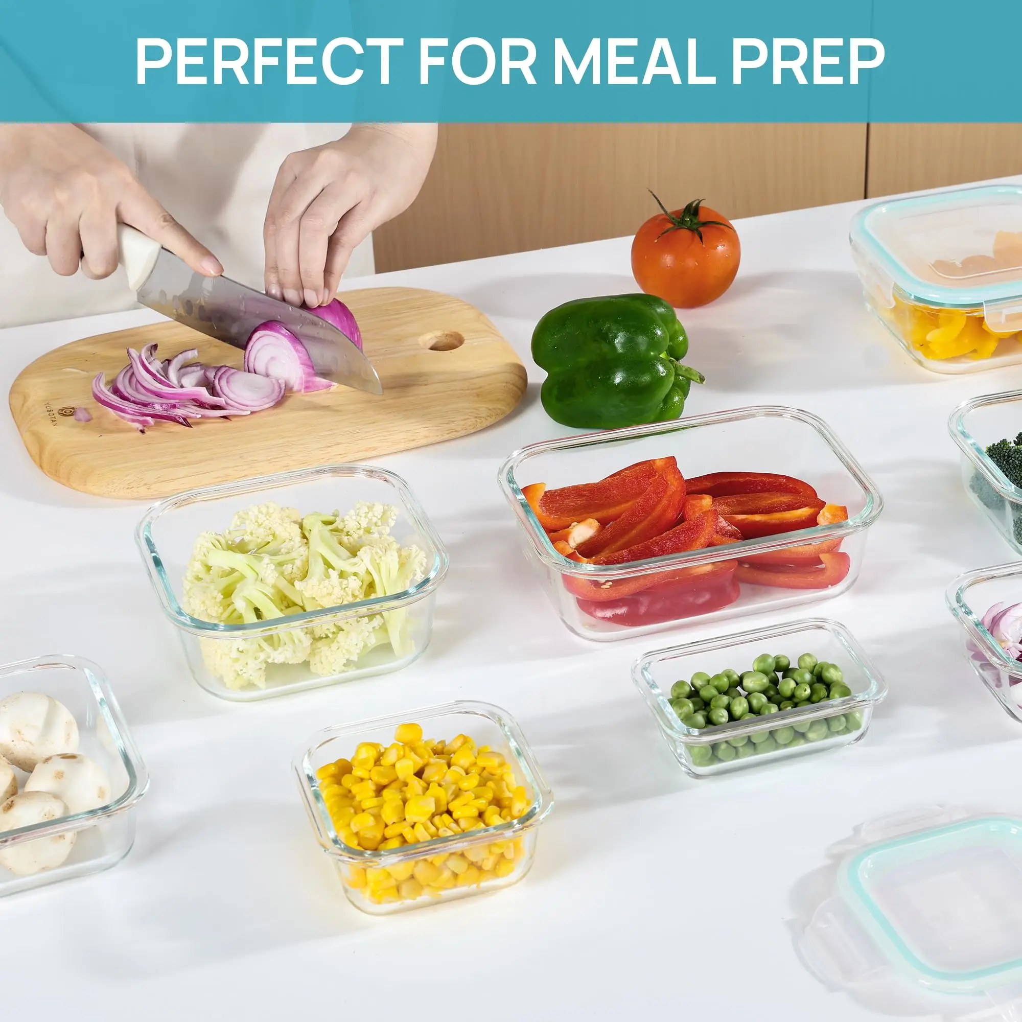Boîte à déjeuner en verre, con - Meal Prep List avis et prix
