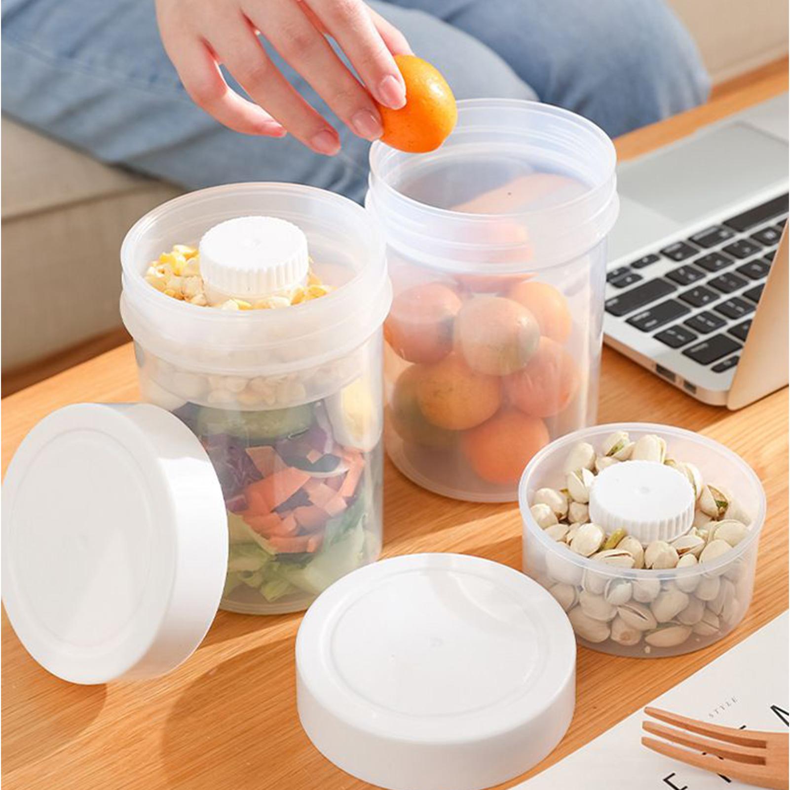 Bocaux à salade avec couvercle - Meal Prep Jars With Lids avis et prix