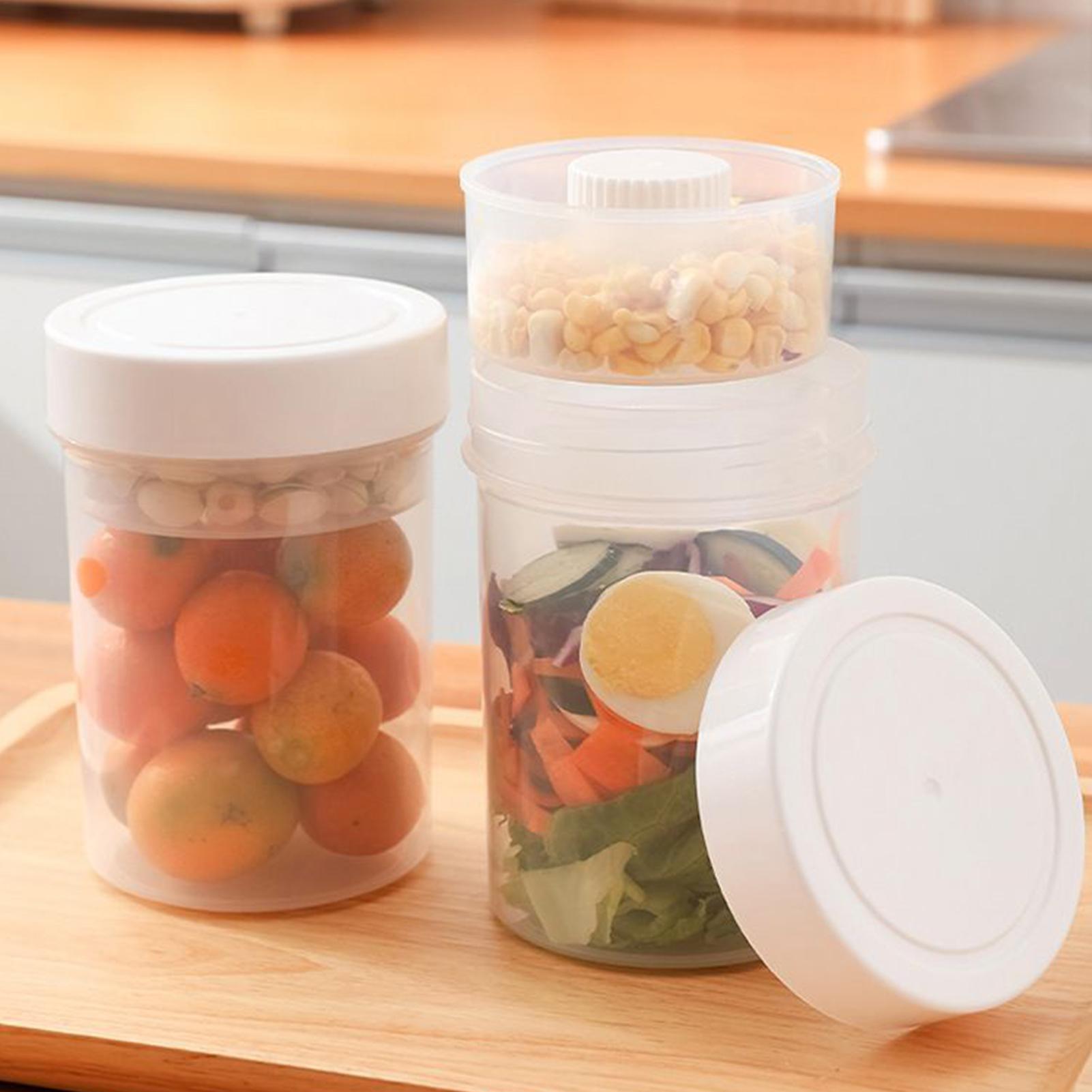 Bocaux à salade avec couvercle - Meal Prep Jars With Lids avis et prix